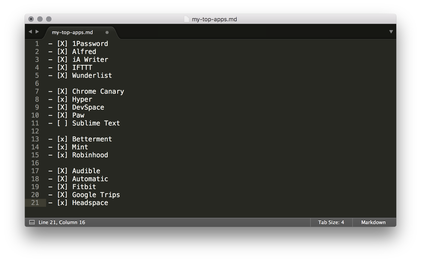 Sublime Text