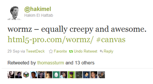 Tweet do Hakim
